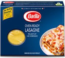 Barilla Oven-Ready Lasagne Pasta
