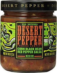 Desert Pepper Corn Black Bean Red Pepper