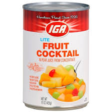 IGA Fruit Cocktail