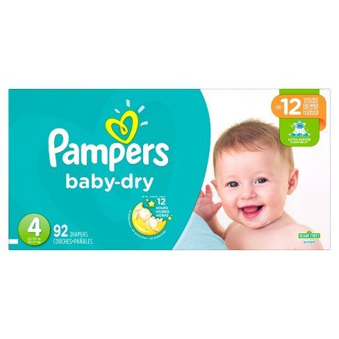 Pampers 92 count