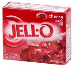 Jell-O Cherry Box