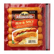 Johnsonville Hot & Spicy Sausage 12oz