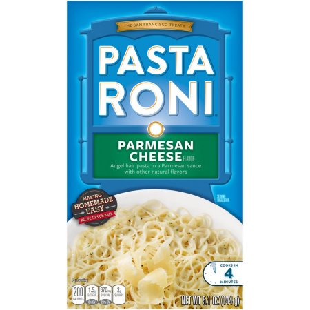 Pasta Roni Parmesan Cheese