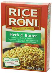 Rice A Roni Herb & Butter